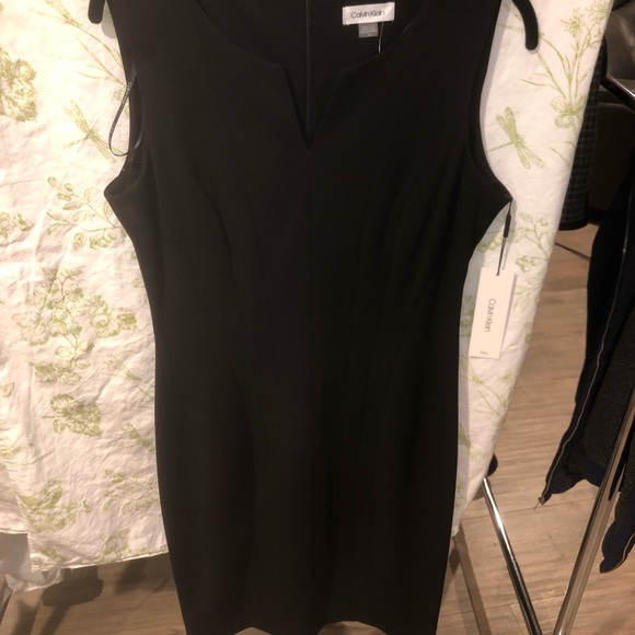 Calvin Klein black sleeveless dress. Size 10. NWT - Picture 6 of 7